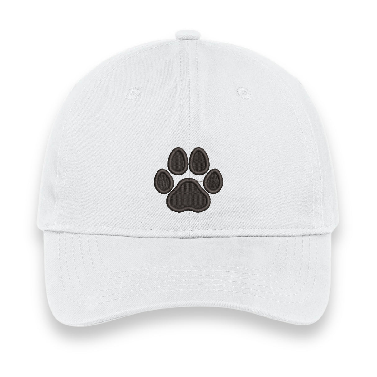 Custom Paw Print Embroidered Hat