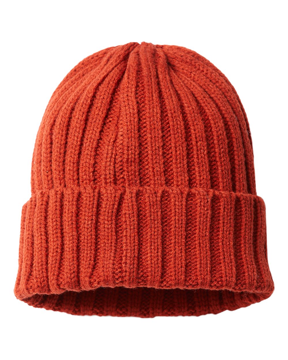 Sustainable Cable Knit Cuffed Beanie - SHORE