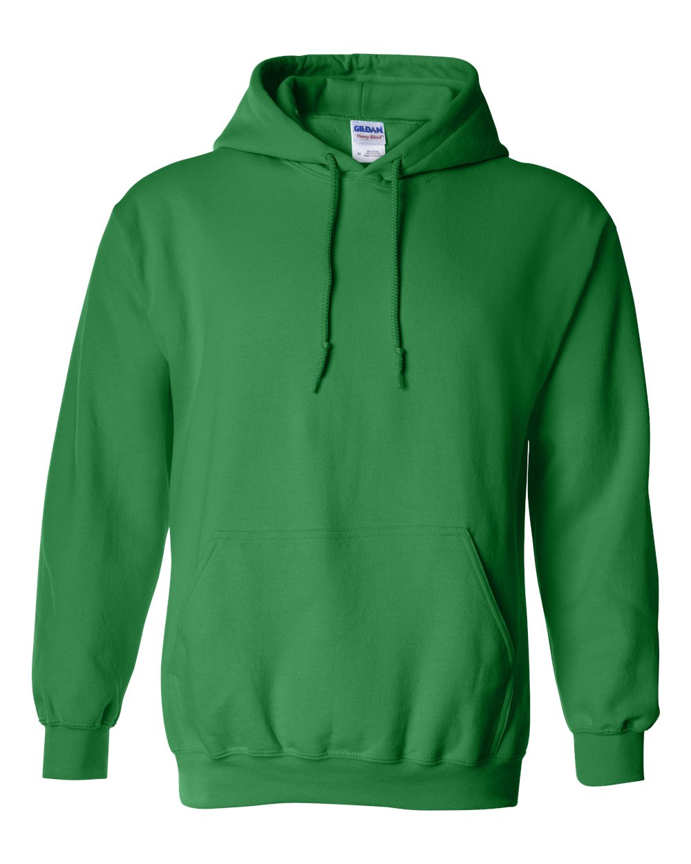 Unisex Heavy Blend Hooded Sweatshirt - 18500P – Gildan Irish Green Front