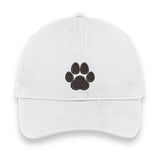 Custom Paw Print Embroidered Hat