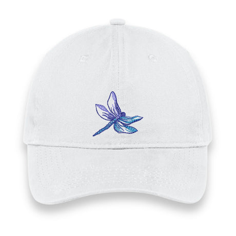 Embroidered Baseball Cap, Dragonfly Hat, Adjustable Cap with Dragonfly, Dragonfly Lover Gift Cap, Dragonfly Embroidered Cap, Dragonfly Cap.
