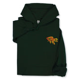 Goldfish Embroidered Hoodie & Sweatshirt, Handmade Embroidered Fish Pullover, Custom Ocean Animal Embroidery, Unisex Cozy Gift