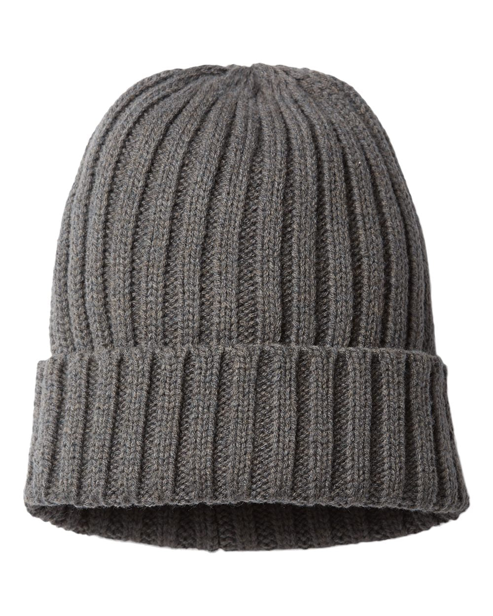 Sustainable Cable Knit Cuffed Beanie - SHORE