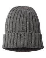 Sustainable Cable Knit Cuffed Beanie - SHORE