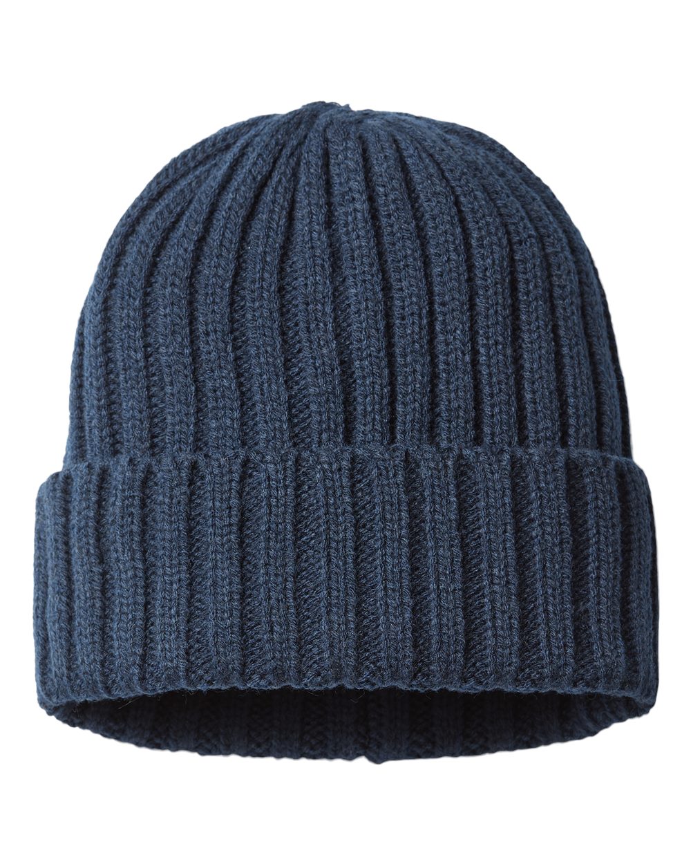 Sustainable Cable Knit Cuffed Beanie - SHORE