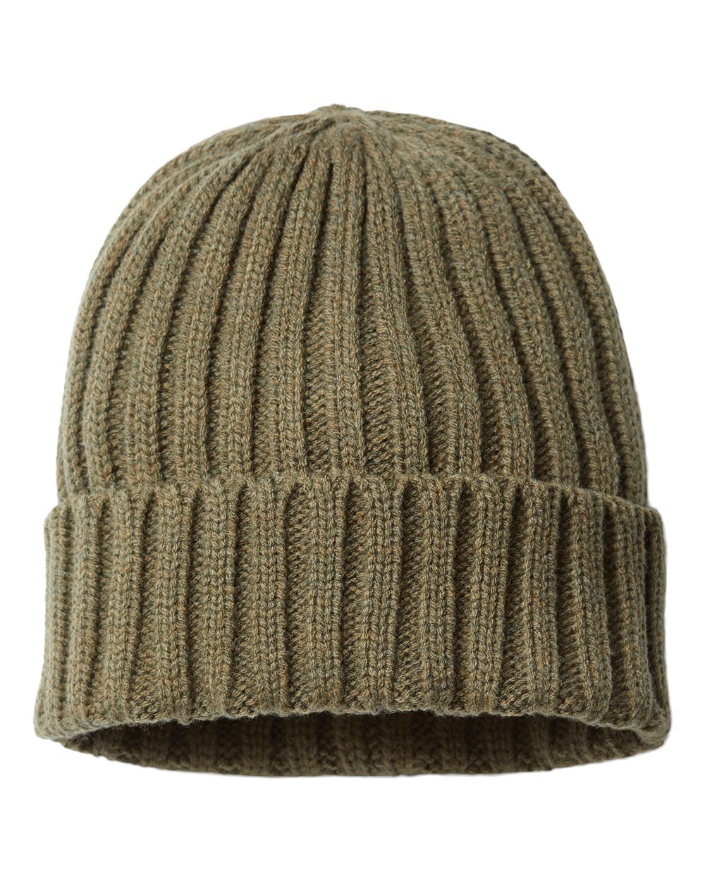 Sustainable Cable Knit Cuffed Beanie - SHORE