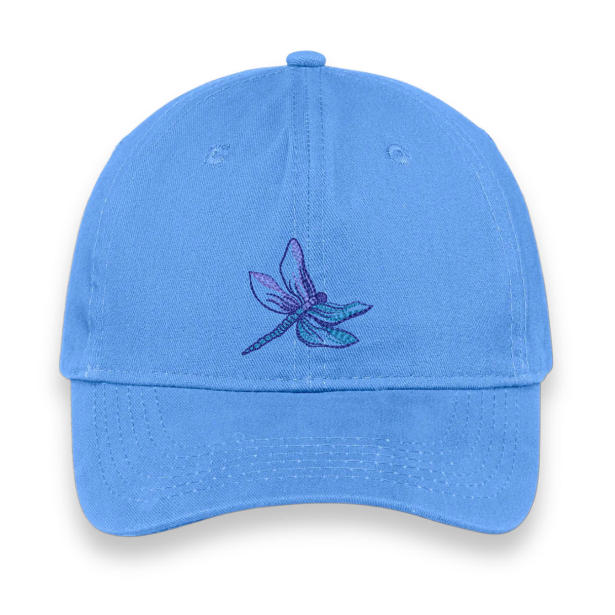 Embroidered Baseball Cap – Blue
