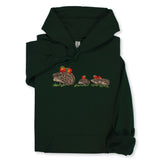 Hedgehog Family Embroidered Hoodie & Sweatshirt – Forest Hoodie