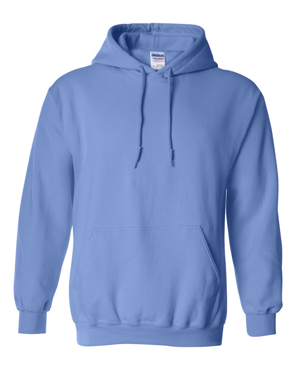 Unisex Heavy Blend Hooded Sweatshirt - 18500P – Gildan Carolina Blue Front
