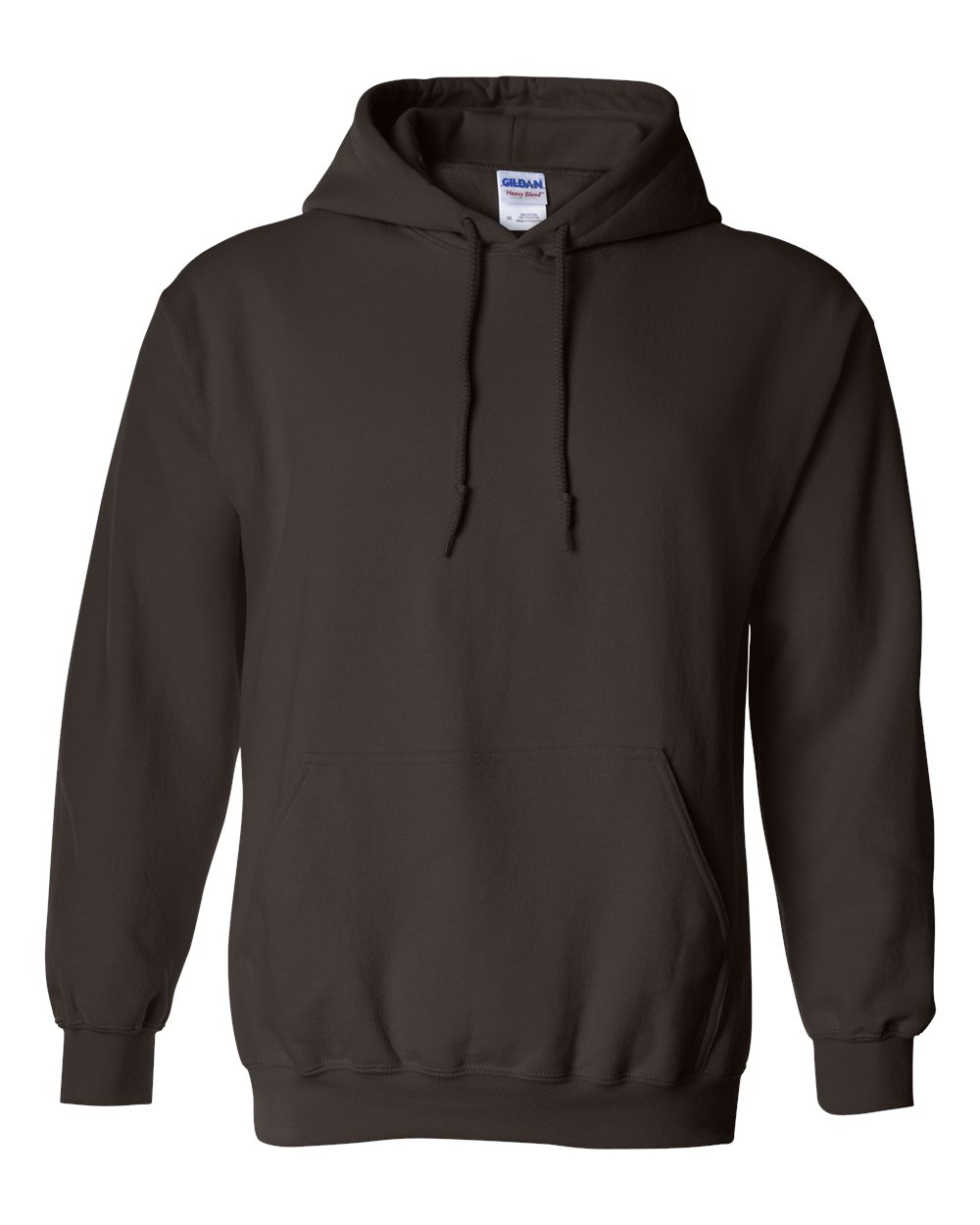 Unisex Heavy Blend Hooded Sweatshirt - 18500P – Gildan Dark Chocolate Front
