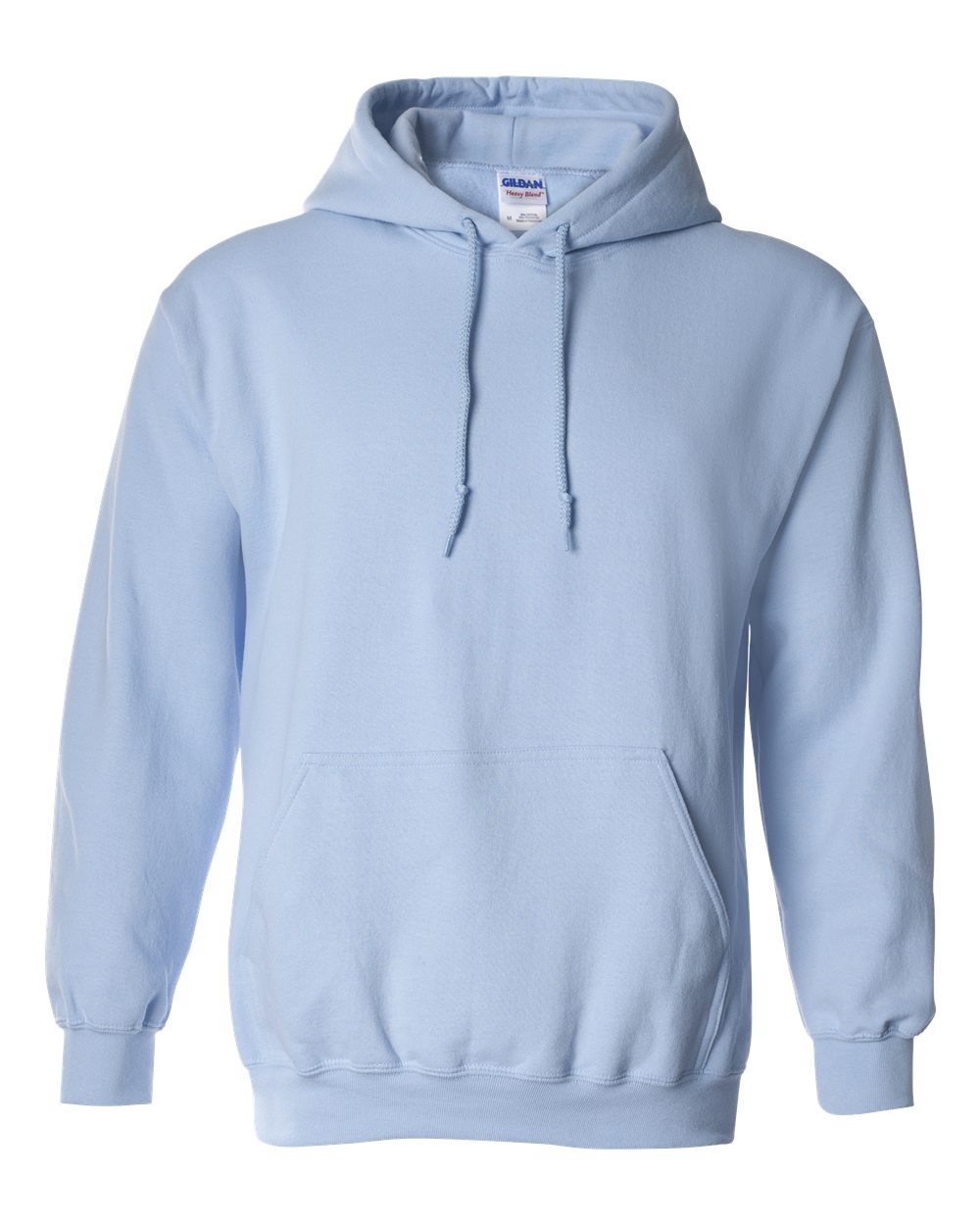 Unisex Heavy Blend Hooded Sweatshirt - 18500P – Gildan Light Blue Front