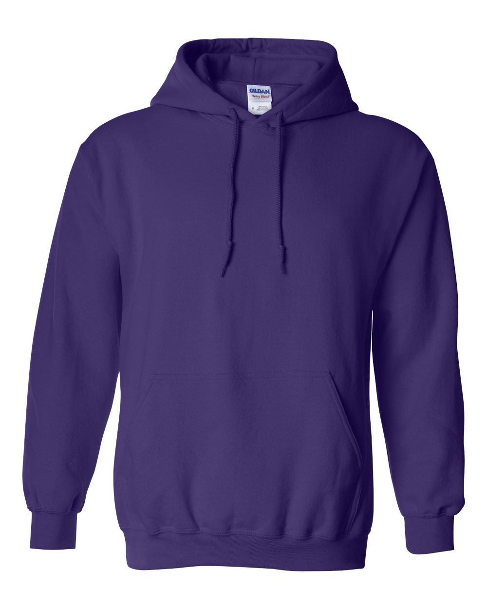 Unisex Heavy Blend Hooded Sweatshirt - 18500P – Gildan Purple Front