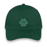 Custom Paw Print Embroidered Hat – Hunter