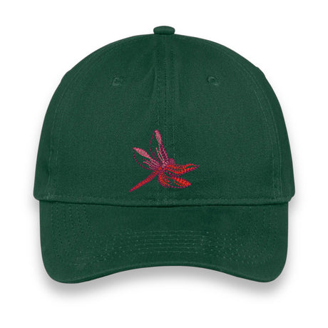 Embroidered Baseball Cap, Dragonfly Hat, Adjustable Cap with Dragonfly, Dragonfly Lover Gift Cap, Dragonfly Embroidered Cap, Dragonfly Cap.