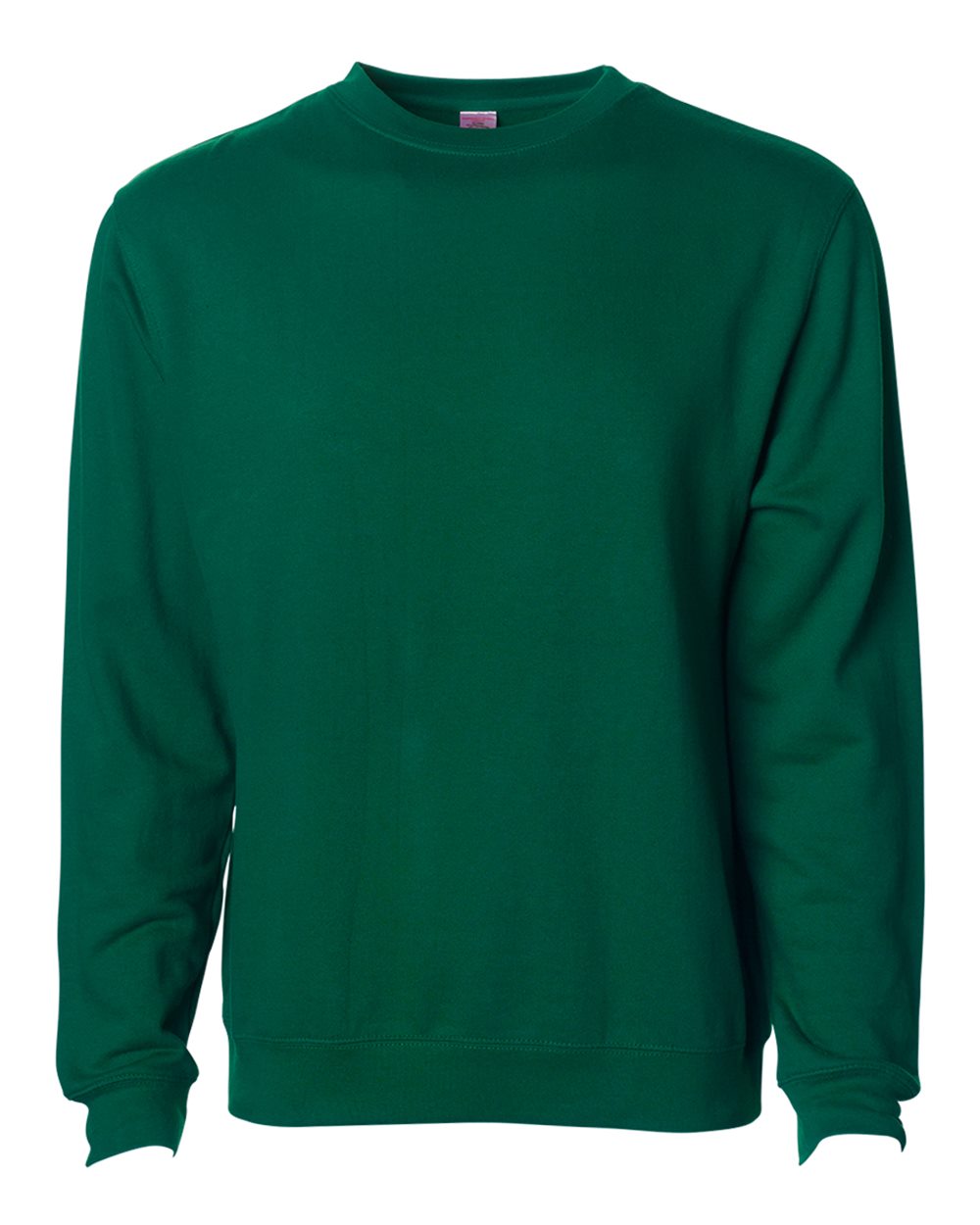 Unisex Midweight Crewneck Sweatshirt - ESS3000 – Independent Trading Co. SS3000 Dark Green Front