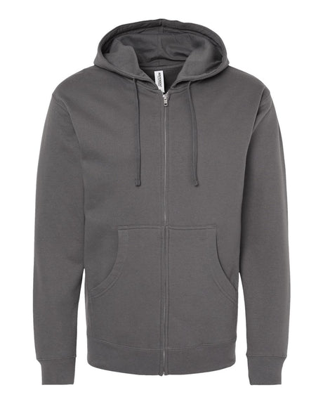 Unisex Midweight Full-Zip Hooded Sweatshirt - ESS4500Z