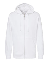 Unisex Midweight Full-Zip Hooded Sweatshirt - ESS4500Z