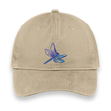 Embroidered Baseball Cap, Dragonfly Hat, Adjustable Cap with Dragonfly, Dragonfly Lover Gift Cap, Dragonfly Embroidered Cap, Dragonfly Cap.