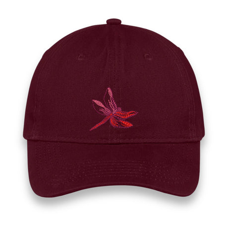 Embroidered Baseball Cap, Dragonfly Hat, Adjustable Cap with Dragonfly, Dragonfly Lover Gift Cap, Dragonfly Embroidered Cap, Dragonfly Cap.