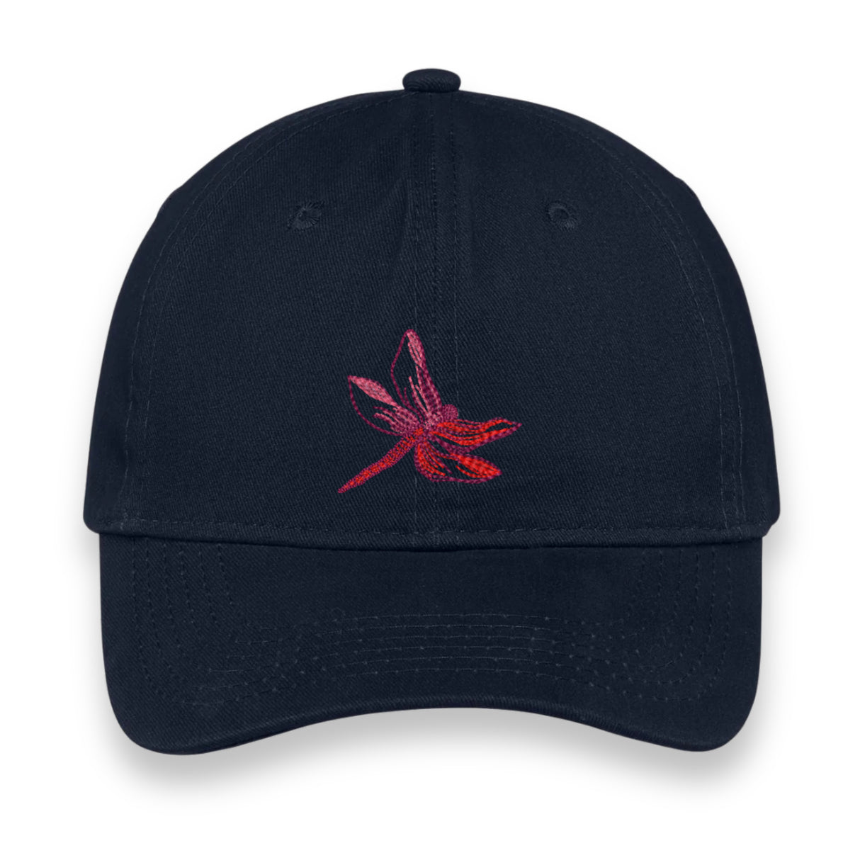 Embroidered Baseball Cap – Navy