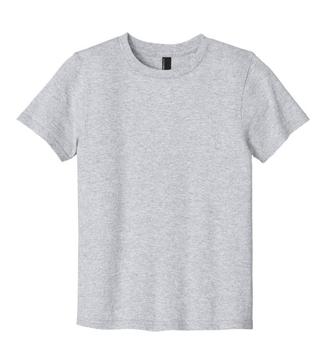 Gray t-shirt on a white background