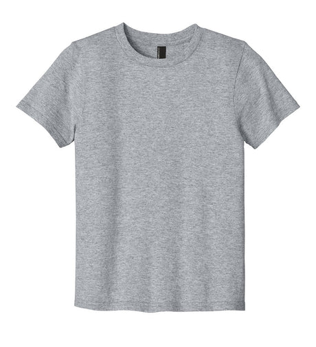 Gray t-shirt on a white background