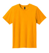 Orange t-shirt on a white background