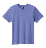 Purple t-shirt on a white background