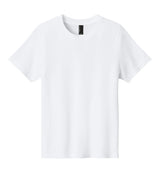 White t-shirt on a white background