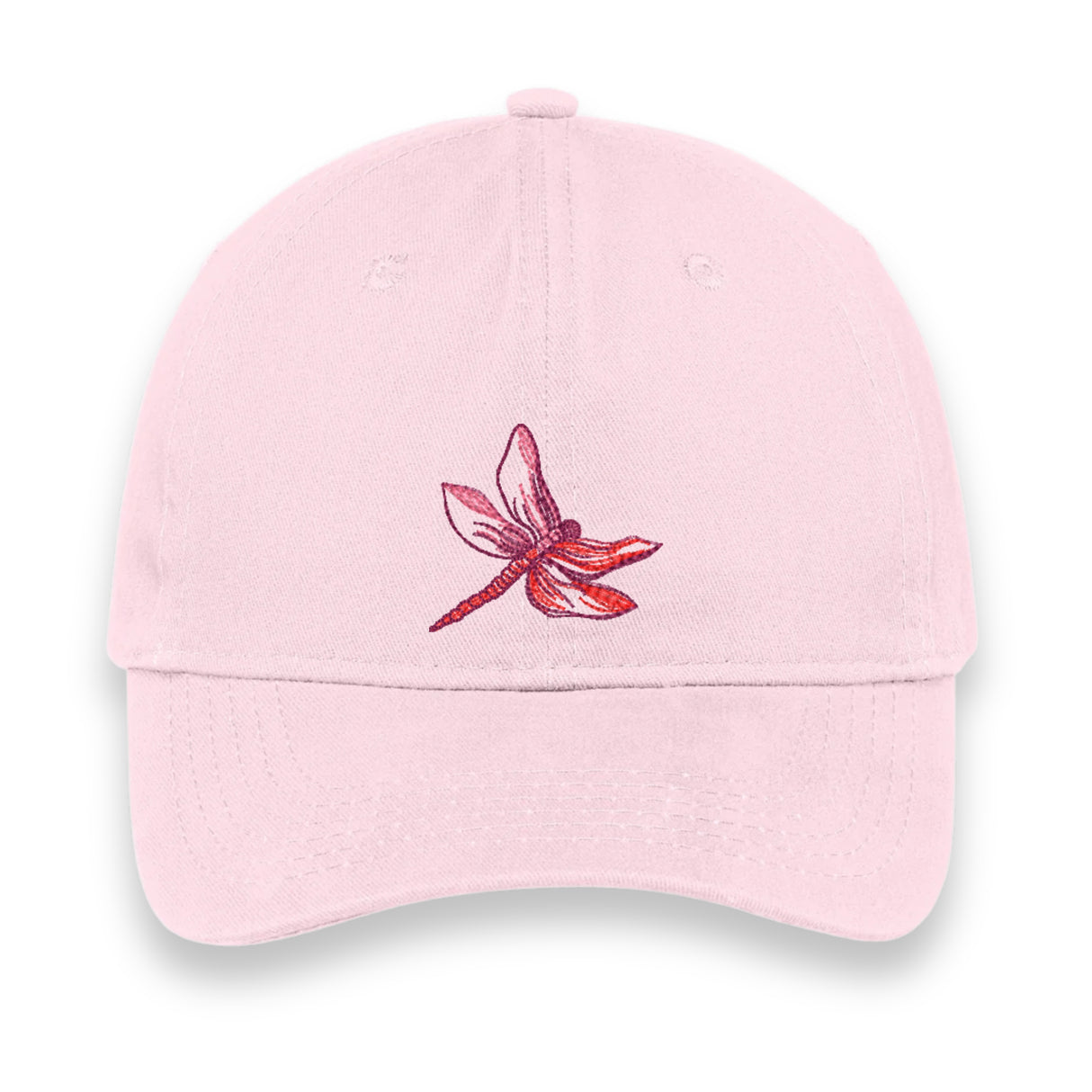 Embroidered Baseball Cap – Pink
