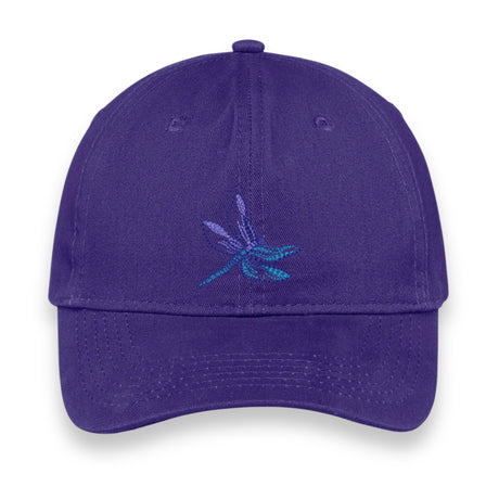 Embroidered Baseball Cap, Dragonfly Hat, Adjustable Cap with Dragonfly, Dragonfly Lover Gift Cap, Dragonfly Embroidered Cap, Dragonfly Cap.