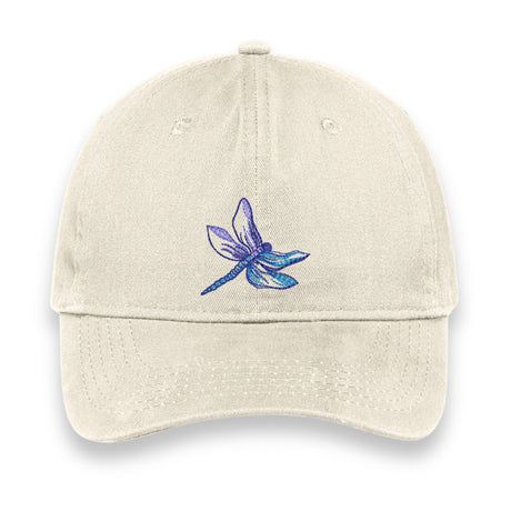 Embroidered Baseball Cap, Dragonfly Hat, Adjustable Cap with Dragonfly, Dragonfly Lover Gift Cap, Dragonfly Embroidered Cap, Dragonfly Cap.