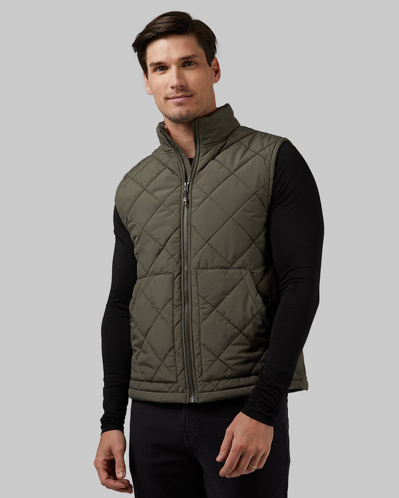MEN'S MIDWEIGHT PUFFER VEST - MRP73