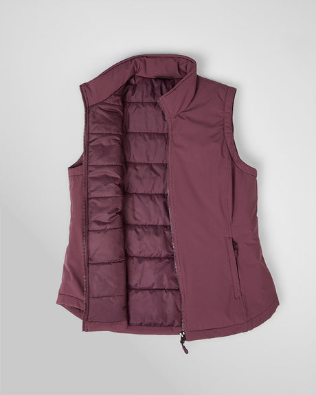 WOMEN'S MIDWEIGHT PUFFER VEST - L1N36